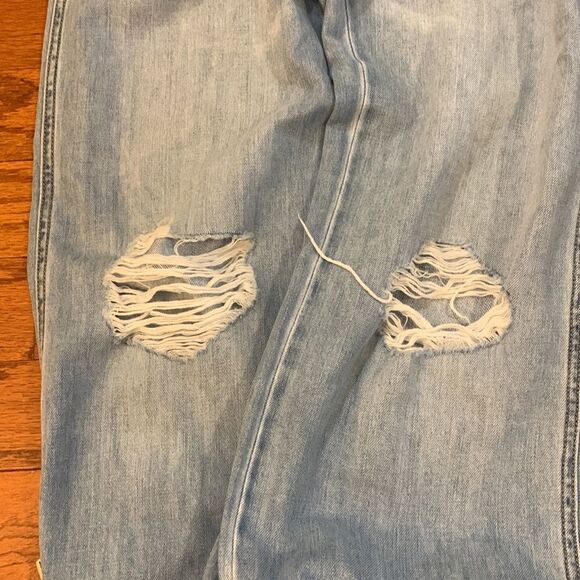 Arizona size 5 highest rise denim jeans slouchy fit with relaxed leg - Picture 3 of 9